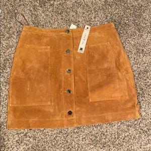 Willow & Clay Leather skirt